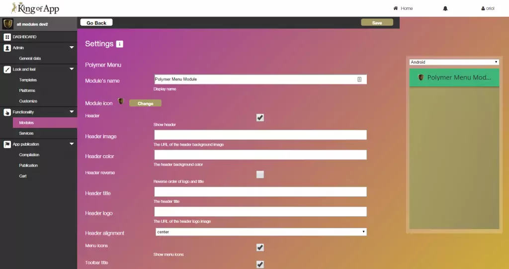 KoA - Impostazioni Builder_icons