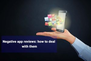 negative app reviews, positive app reviews, ratings, rank