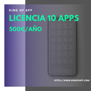 Licenza per creare dieci app
