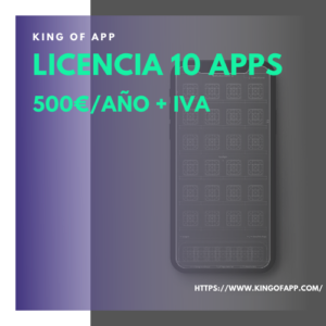 Licenza per creare dieci app Spagna